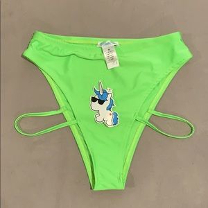 Iheartraves neon green rave bottoms